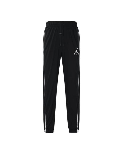 Nike Black Jumpman Woven Bundle Feet Sports Pants for men
