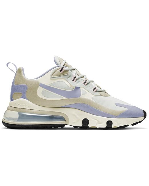 Nike White (Wmns) Air Max 270 React Fossil'