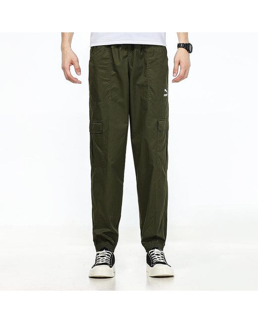 PUMA Green Classics Cuff Trousers for men
