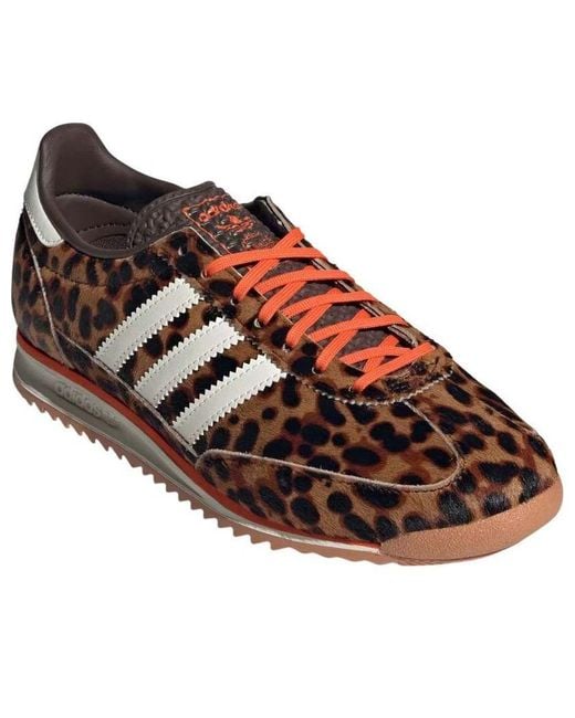 Adidas Brown (Wmns) Sl 72 'Leopard Print'