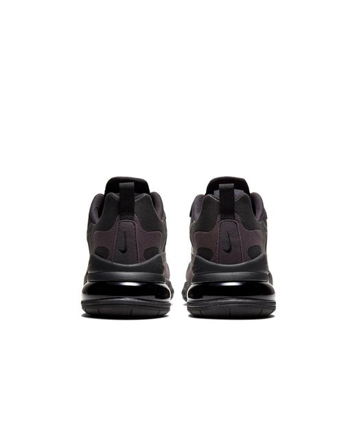 Nike Black Air Max 270 React Oil' for men