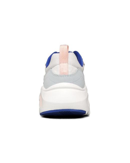 Skechers White (Wmns) Stamina Airy Low Top Running Shoes/Multi