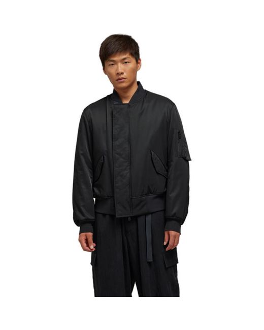Adidas Black Y-3 Bomber Jacket