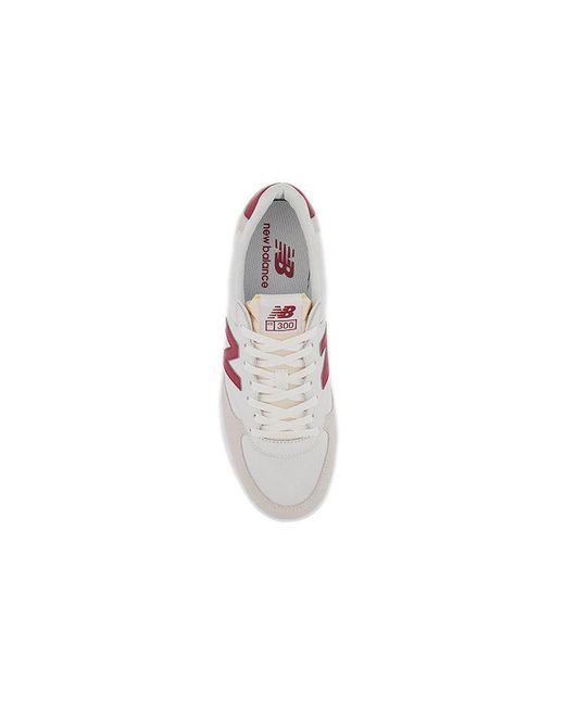 New Balance White 300 Series V3 Sneakers for men