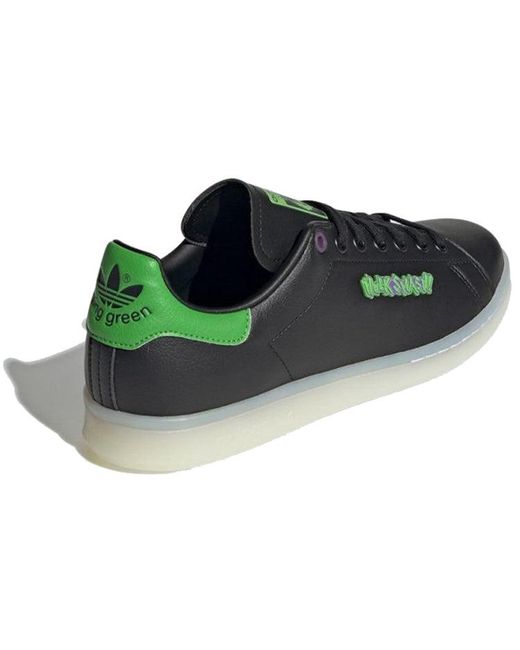 Adidas Black Marvel X Stan Smith 'Hulk Smash' for men