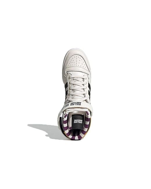 Adidas White Girls Are Awesome X Forum High 'Cloud' for men