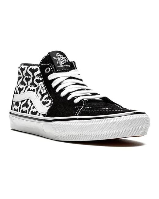 Vans Black Supreme X Grosso Mid 'Monogram S for men