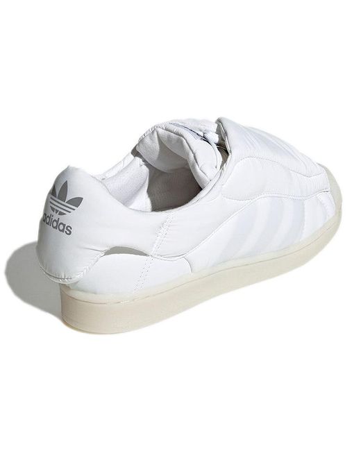 Adidas White Notitle X Originals Superstar Aerostar Sneakers for men