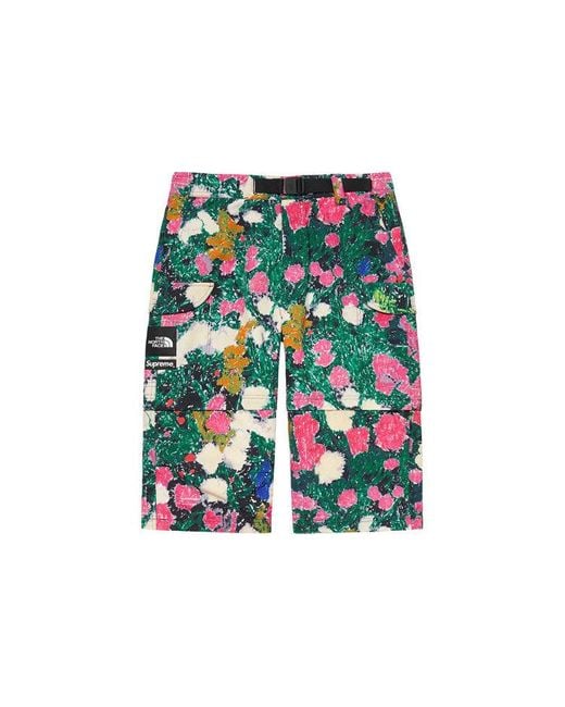 Supreme Green Ss22 Week 16 X The North Face Rekking Zip-Off Belted Pant for men