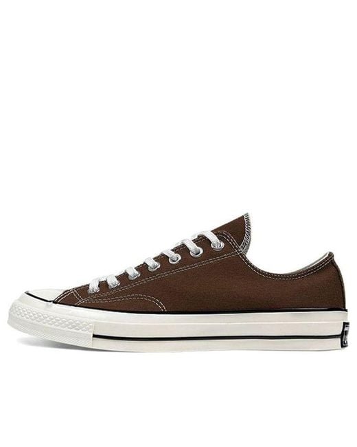 Converse Brown Chuck 70 Low 'Dark Root' for men