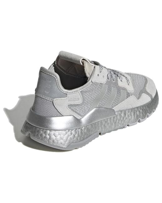 Adidas Gray (Wmns) Nite Jogger Metallic'