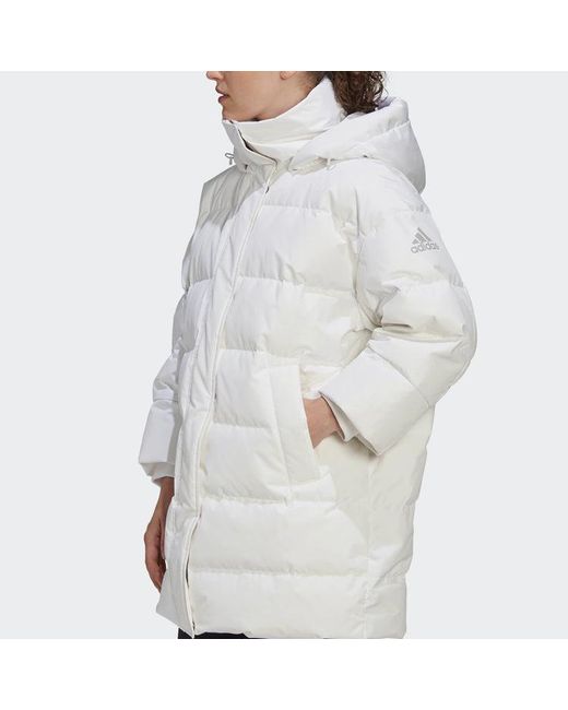 Adidas White (Wmns) Oversize Down Jackets