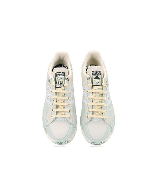 Adidas White Raf Simons X Peach Stan 'Trompe L'Oeil' for men