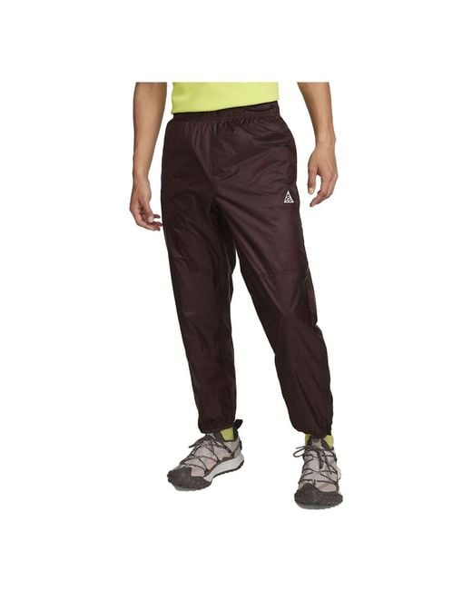 Nike Black Acg Nrg Cinder Windshell Pants for men