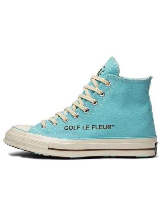 Converse Blue Golf Le Fleur X Chuck 70 High 'Gulf Stream' for men