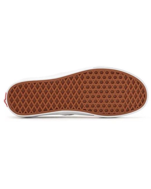 Vans Pink Slip-On Breathable Wear-Resistant Non-Slip Low Top Casual Skate Shoes for men