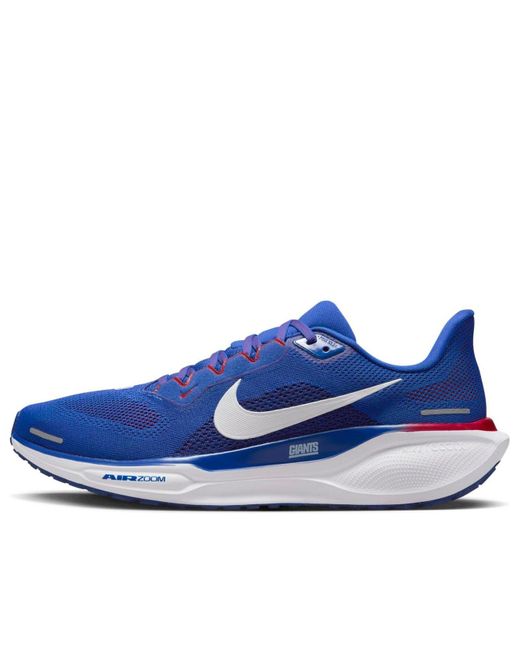 Nike Blue Air Zoom Pegasus 41 'New York Giants' for men