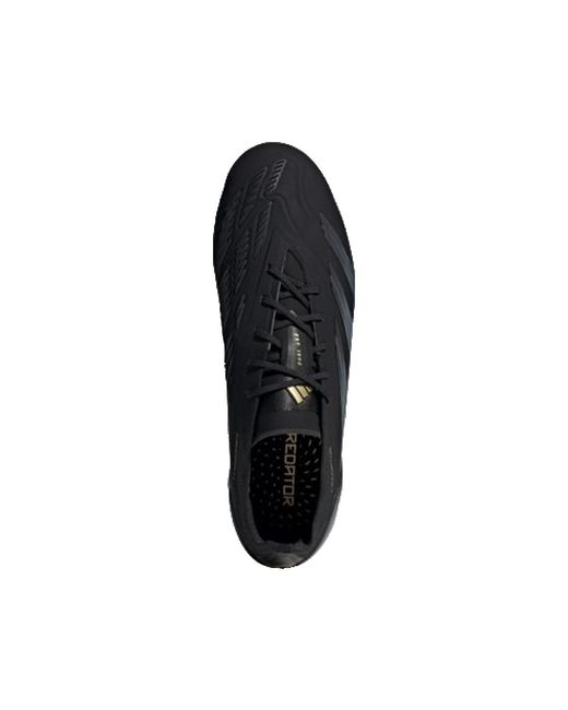 Adidas Black Predator Elite 'Core Carbon Metallic' for men