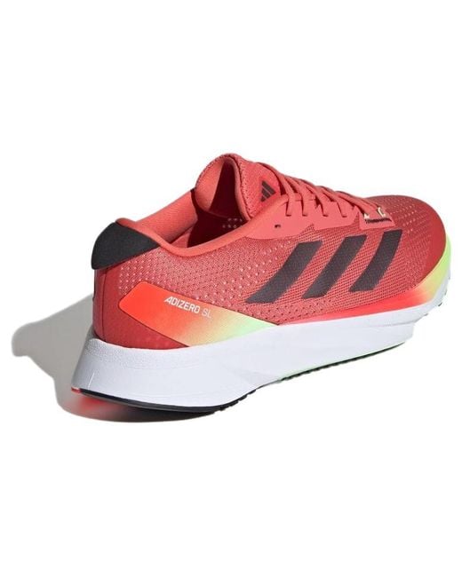 Adidas Red Adizero Sl 'Preloved Scarlet' for men