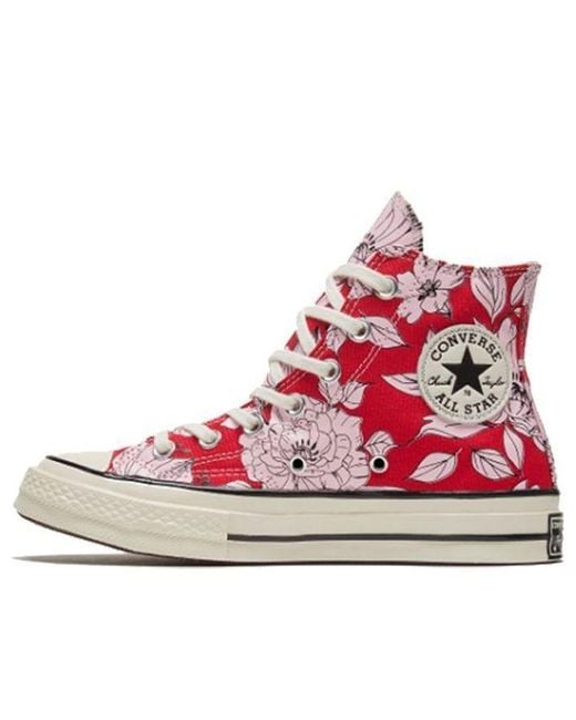 Converse Red (Wmns) Chuck 70 High 'Vintage Floral