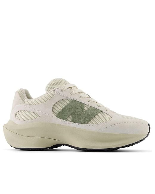 New Balance White Wrpd Runner 'Linen Dark Olivine' for men