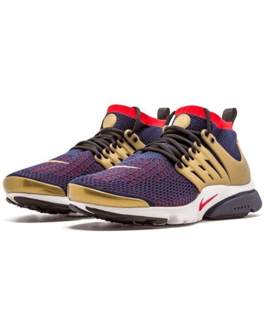 Nike Blue Air Presto Ultra Flyknit 'Olympic' for men
