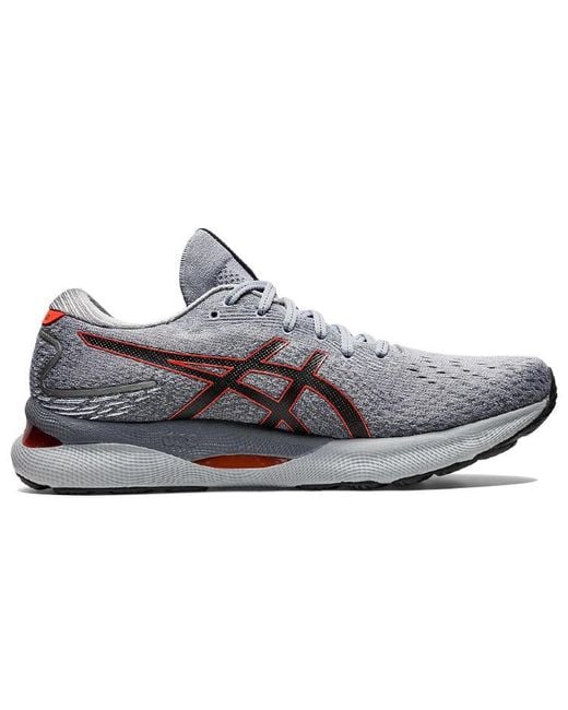 Asics Blue Gel-Nimbus 24 'Sheet Rock Cherry Tomato' for men
