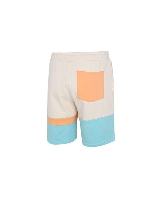 PUMA Blue Solid Basic Shorts for men