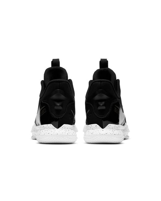 Nike Black Lebron Witness 5 Ep Metallic' for men