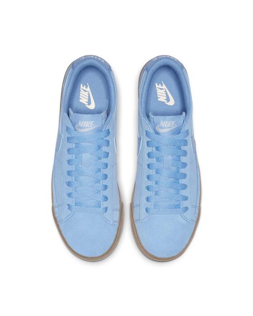 Nike (Wmns) Blazer Low Sd 'Light Bluegray'