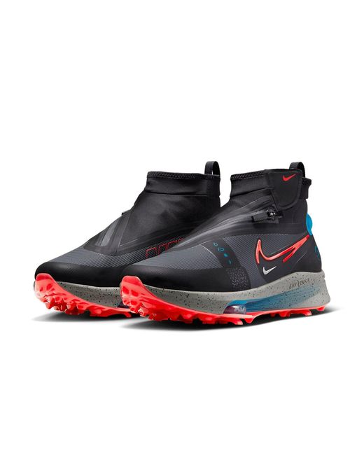 Nike Blue Air Zoom Infinity Tour 2 Shield Wide 'Anthracite Bright Crimson' for men