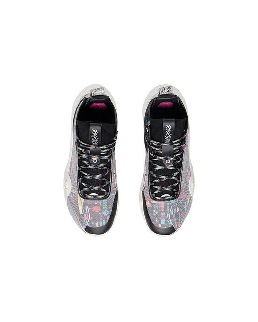Li-ning Blue Cj-1 Mid 'Rock &Amp; Roll' for men