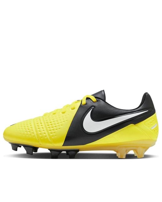 Nike Yellow Ctr360 Maestri Iii Fg Se Firm-ground Soccer Cleats for men