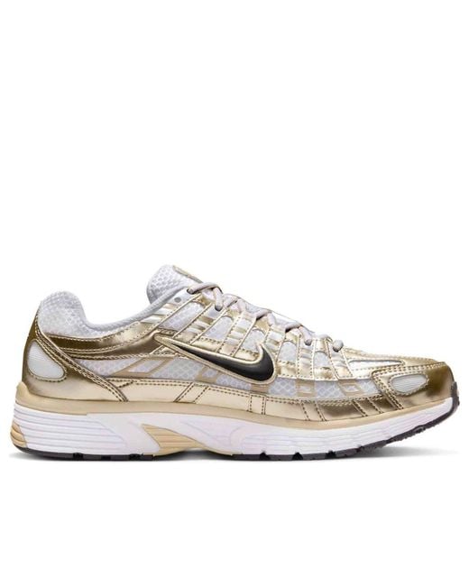Nike White P-6000 Shoes