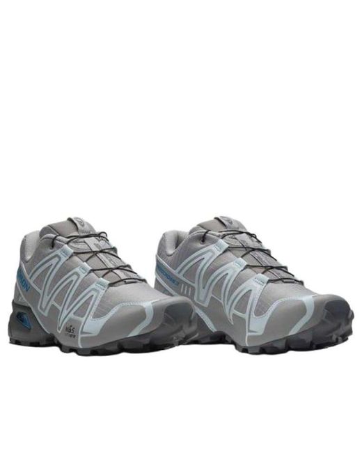 Salomon Gray Speedcross 3 "Alloy Ballad Castlerock" for men