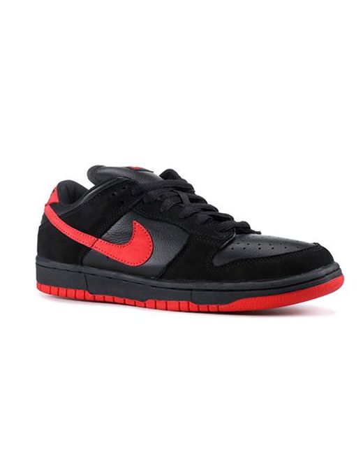 Nike Red Sb Dunk Low Pro 'Vamps' 304292-061 for men