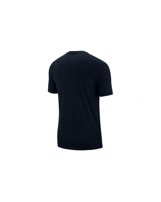 Nike Black Air Sportswear Tee Sznl Stmt 6 Logo Tee for men