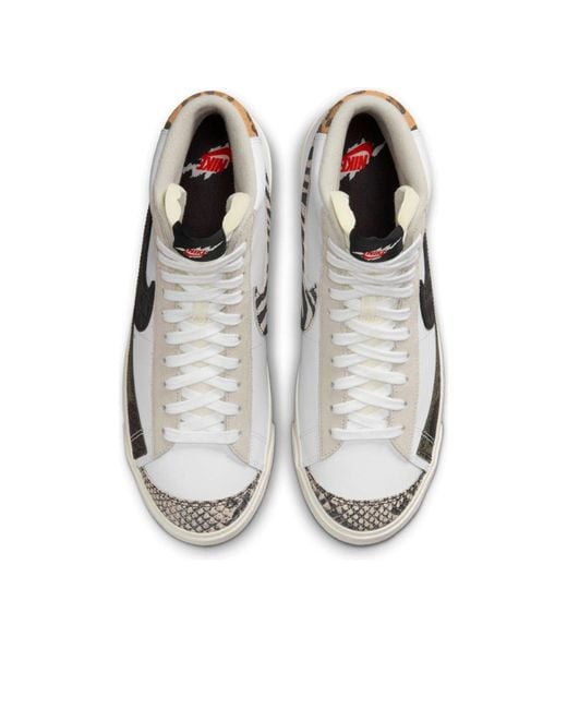 Nike White Blazer Mid 'Tunnel Walk' for men