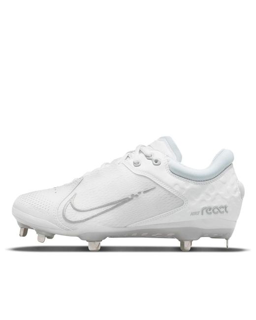 Nike White (Wmns) Hyperdiamond 4 Elite Pure Platinum'