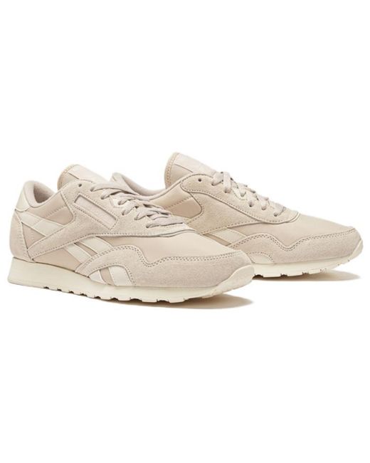 Reebok Natural Classic Nylon 'Stucco Vintage Charcoal'