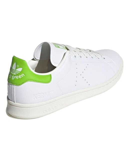 Adidas White The Muppets X K Stripe Stan Smith 'Kermit The Frog' for men