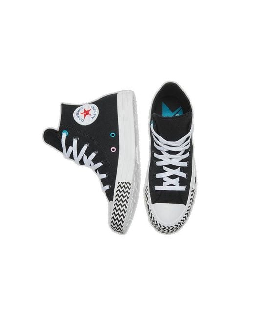 Converse Black (Wmns) Chuck Taylor All Star Voltage High Top