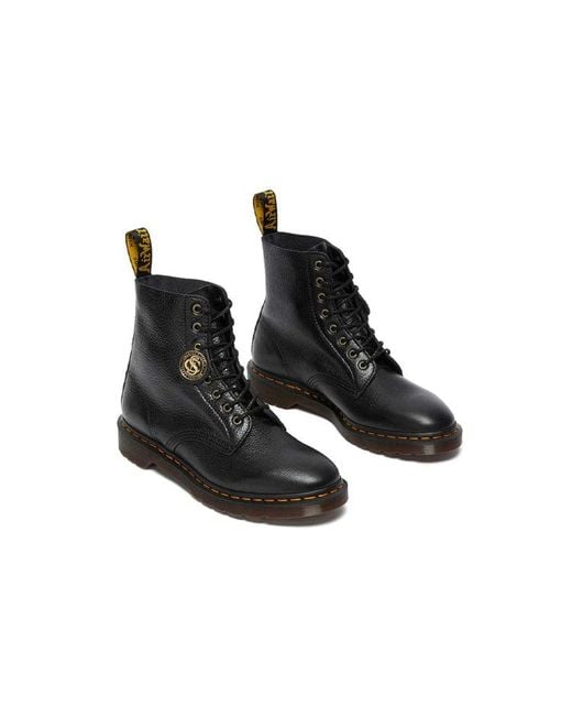 Dr. Martens Black 1460 Pascal Leather Ankle Boots