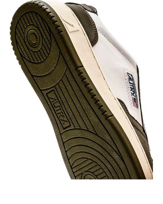 Autry White (Wmns) Medalist Low Bicolor