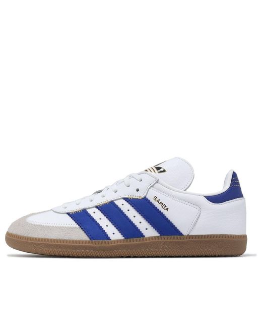 Adidas Blue Samba Og 'Oversized Logo Semi Lucid' for men