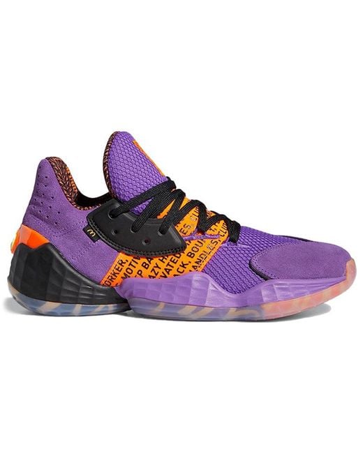 Adidas Purple Harden Vol. 4 Gca "mcdonalds" Shoes for men