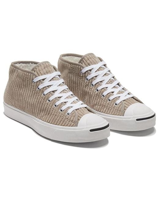 Converse Green Jack Purcell Mid Corduroy' for men