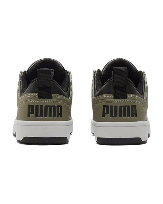 PUMA Brown Rebound Layup Locamo Casual Sneakers for men