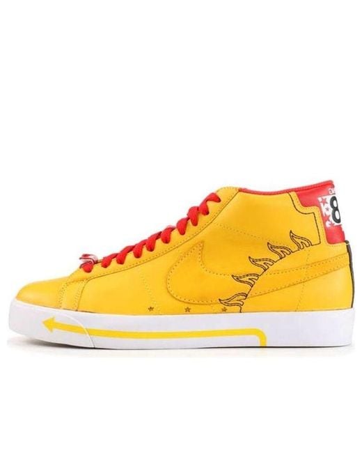Nike Yellow Michael Lau X Blazer Premium Sb 'China Bmx' for men
