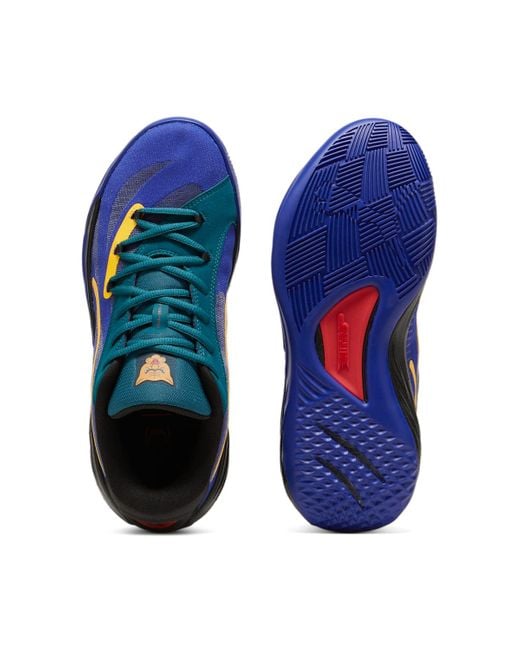 PUMA Blue All-Pro Nitro 'Crowd Craze' for men